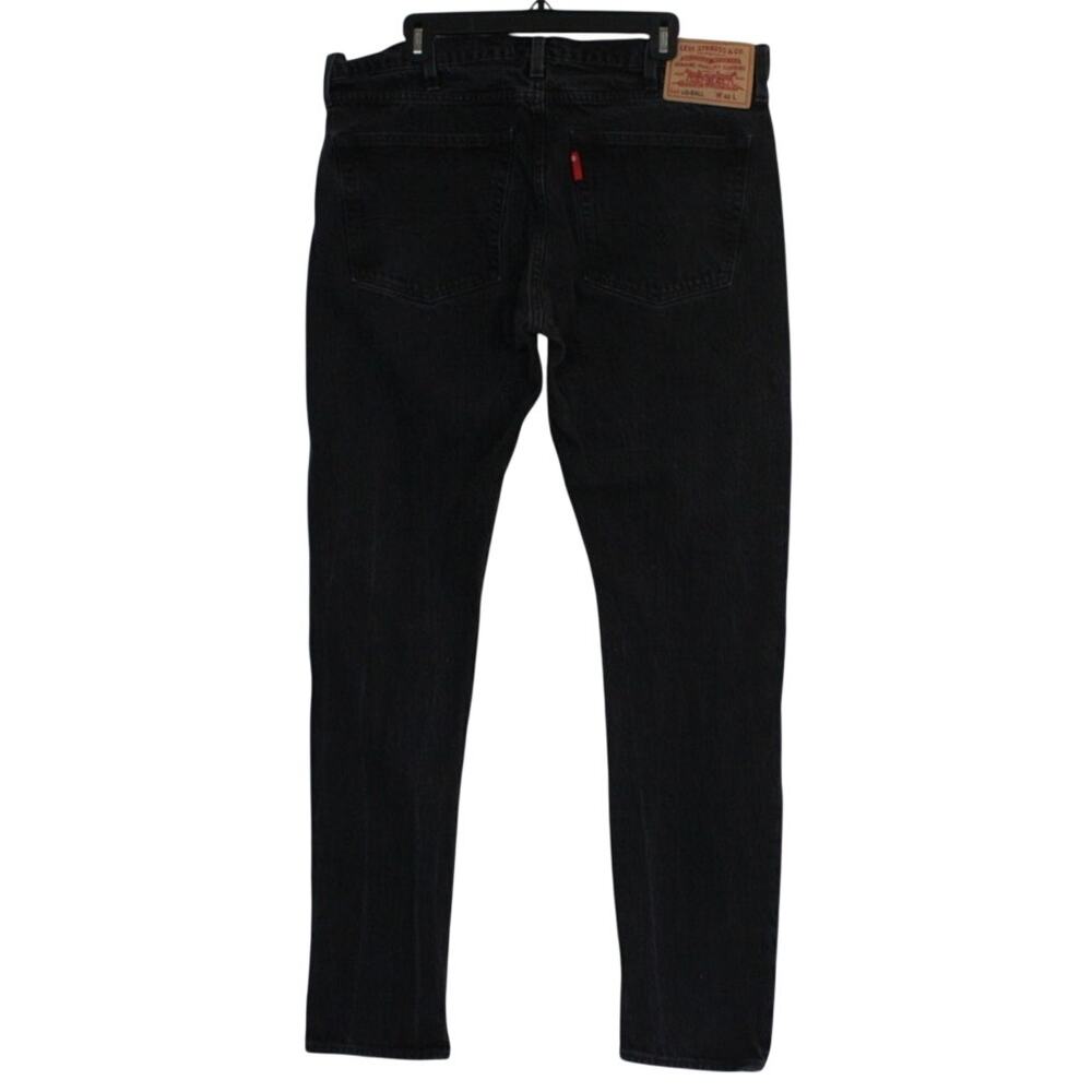 Levi’s Premium Lo-Ball Jeans Mens W40 Black Tapered Denim 40